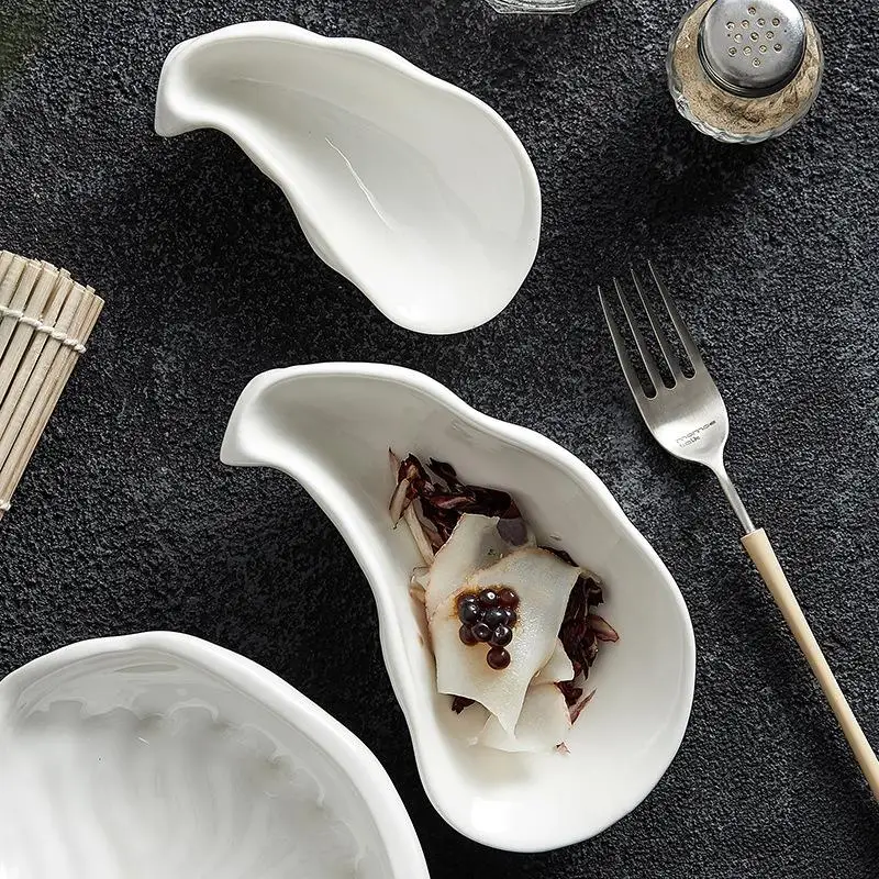 High-End Oyster Roasting Plate Specialty Hotel Tableware Sashimi Plate for Restaurants Dishes & Plates