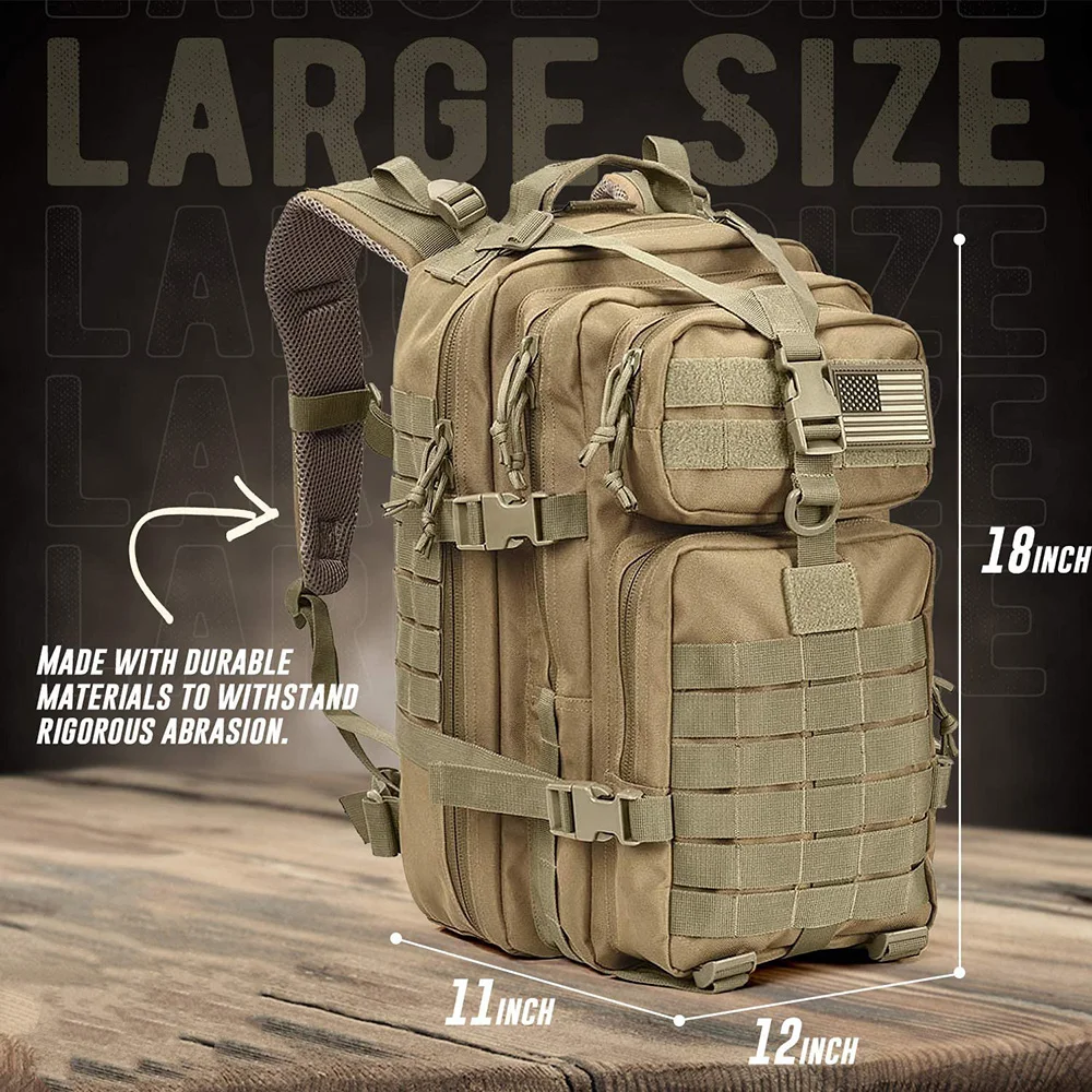 FREE SAMPLE Salute Training Assault Backpack Large Practical 3-day Assault Backpack