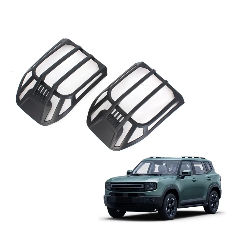 Maremlyn bilens baklyktslock för Jetour T1 – EV-bil med kolfiberstruktur, tillbehör för modifiering av fordon på ny energi