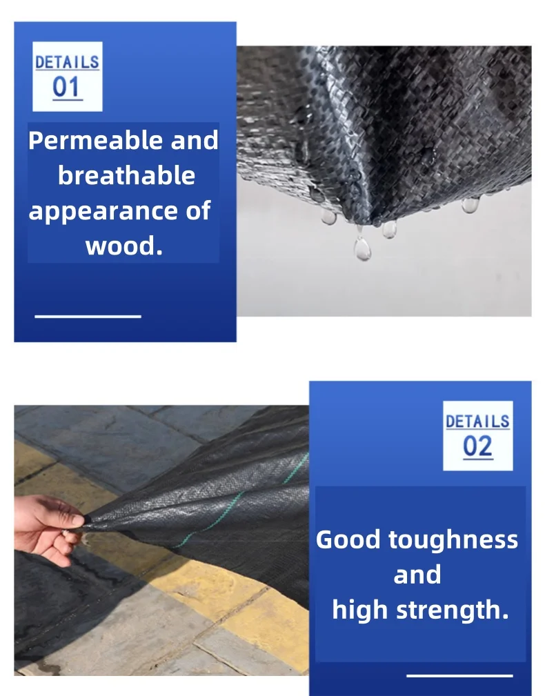 Ground Cover Control Greenhouse Weeding Seed Sheet Antigrass Barrier