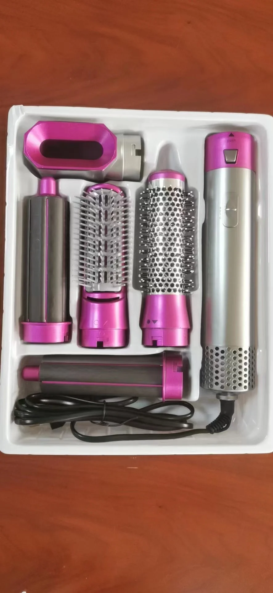 2023 New Product 5 In 1 Hair Dryer Hot Air Brush Wrap Styler Hair