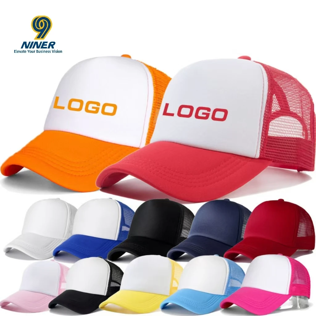 Fast Delivery Imaiwill 5 Panel Snapback Polyester Baseball Caps Flat Bri Blank Adult Hat for Promotional Gift