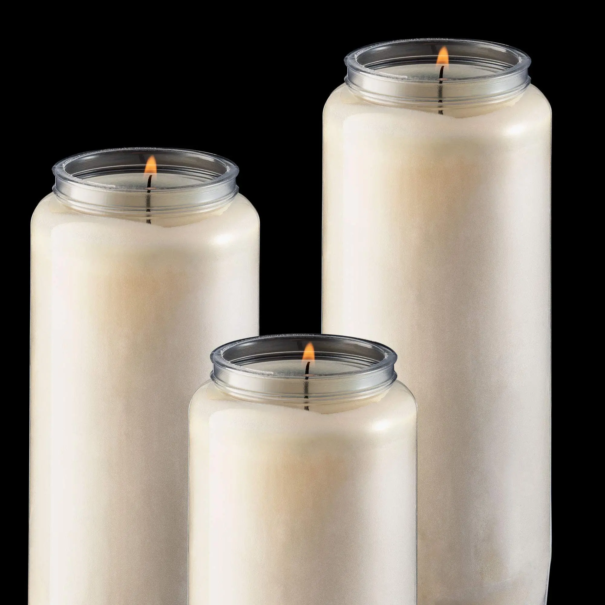 Hot Sale Wholesale White Color Prayer Votive Church Candle 7 Day