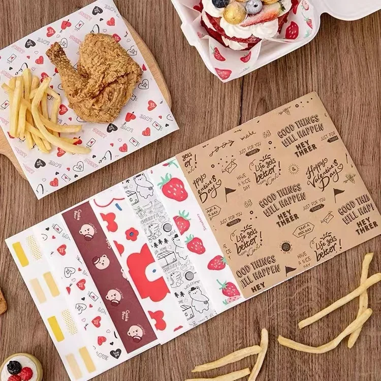 Boore Disposable Shawarma Sandwich Kebab Wrapping Paper Packaging