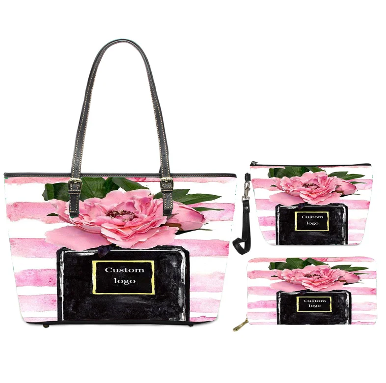 Custom Ethiopian Traditional Saba Telet Hand Woven Basket Design Women Bags Handbag PU Leather Tote Shoulder Ladies Hand Bag Set