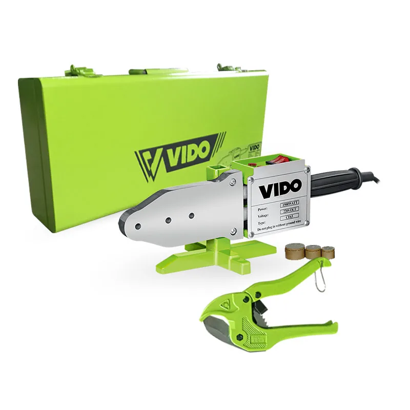 Vido Pipe Socket Fusion Tool Plastic Tube Welder Machine For Tube