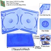 Caja de 2 DVD de 14 mm G19 doble - Azul