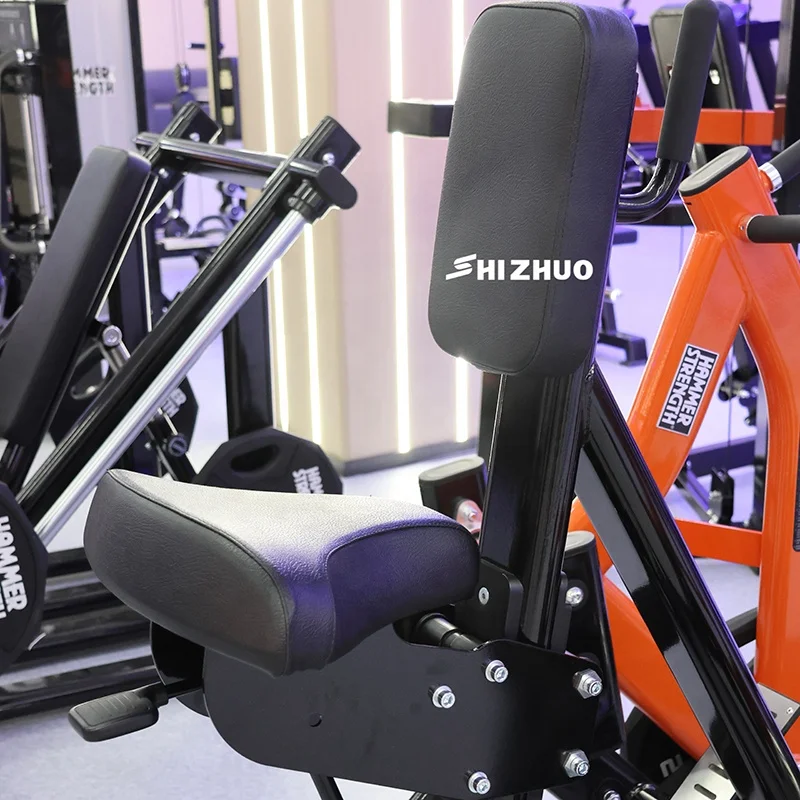 Shizhuo Commercial Plate Loaded Gym Equipment Back Extension Seated Row Machine for Sale