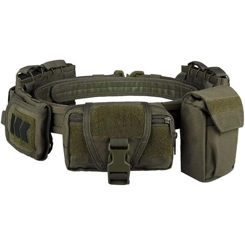 Modular Equipment Quick-release Buckle Premium Lightweight Men Tactical Detachable Heavy Duty Belts Utility Belt with Pouches