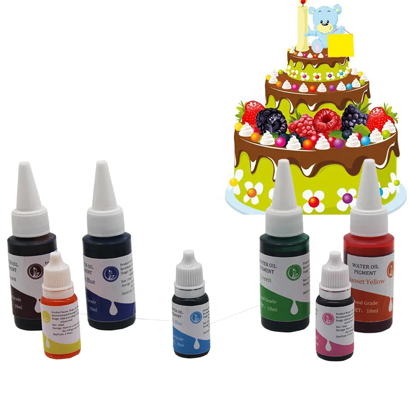 Super Water Pigment  Food Coloring Liquid Brown Color with Best Samples