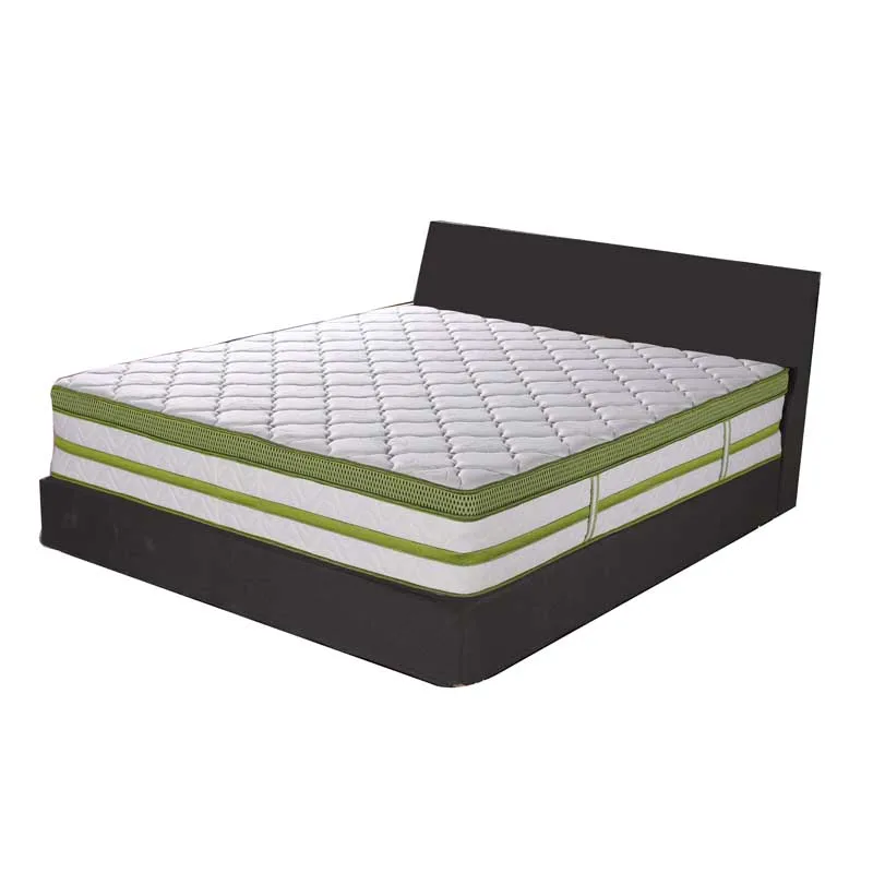 13inch Queen Size Mattress Pocket spring coil mattress gel memory foam aloe vera natural bed mattress
