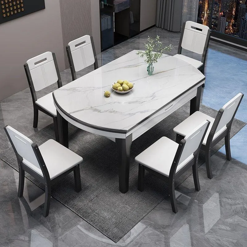 New Modern Home Furniture Dinning Room Set Dining Table Upholstery ...