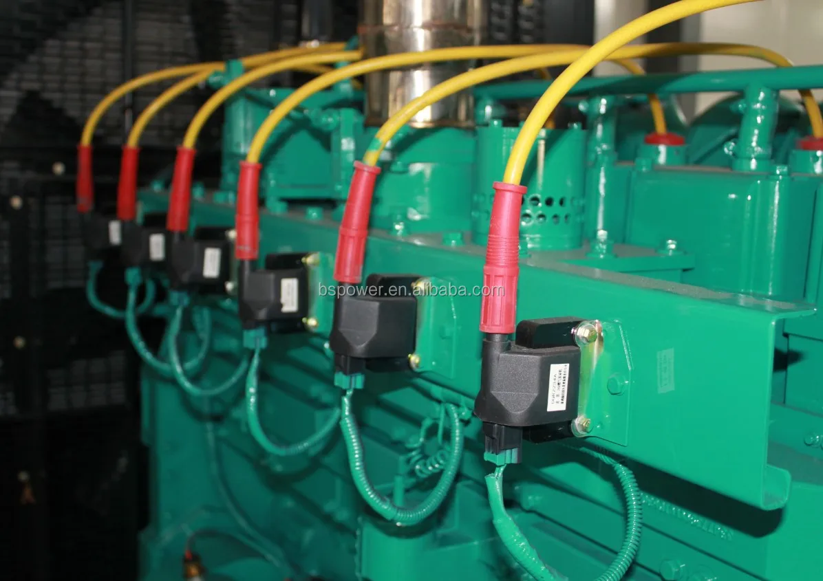 1000KVA Biogas Electrical Generator Gas Genset Gas Turbine Generators