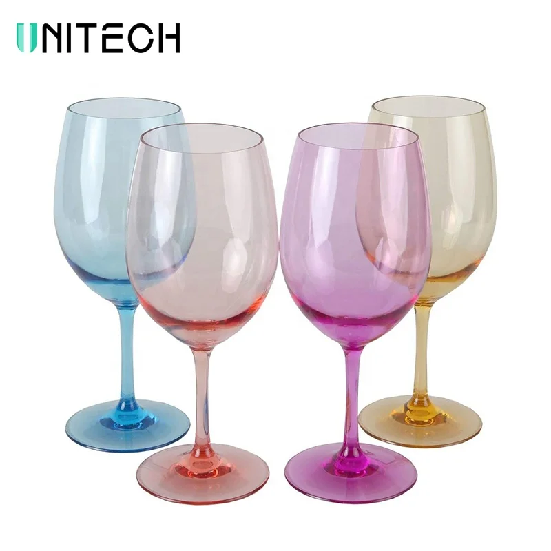 Пластиковые бокалы для вина. Бокалы для вина с блестящей. Plastic Wine Glass.