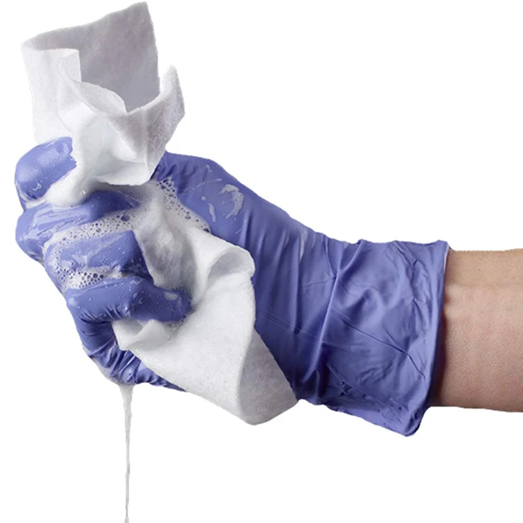 Biokleen Custom Free Sample 8pk Disposable Ultra-soft 2% Chlorhexidine Gluconate CHG Cloths Bathing Wipes