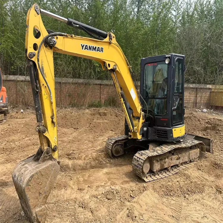 Best Price Yanmarr 55 Excavator Small Digger Micro Hydraulic Mini ...