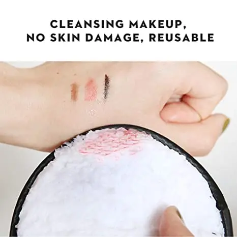OEM custom Logo makeup remover wipes makeup remover puff facial cleansing sponge