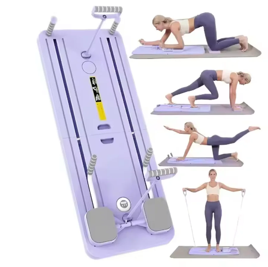 Multifunctional Non-Slip Handles ABS Push-up Board Durable Comprehensive Fitness Ab Exercise Abs Roller