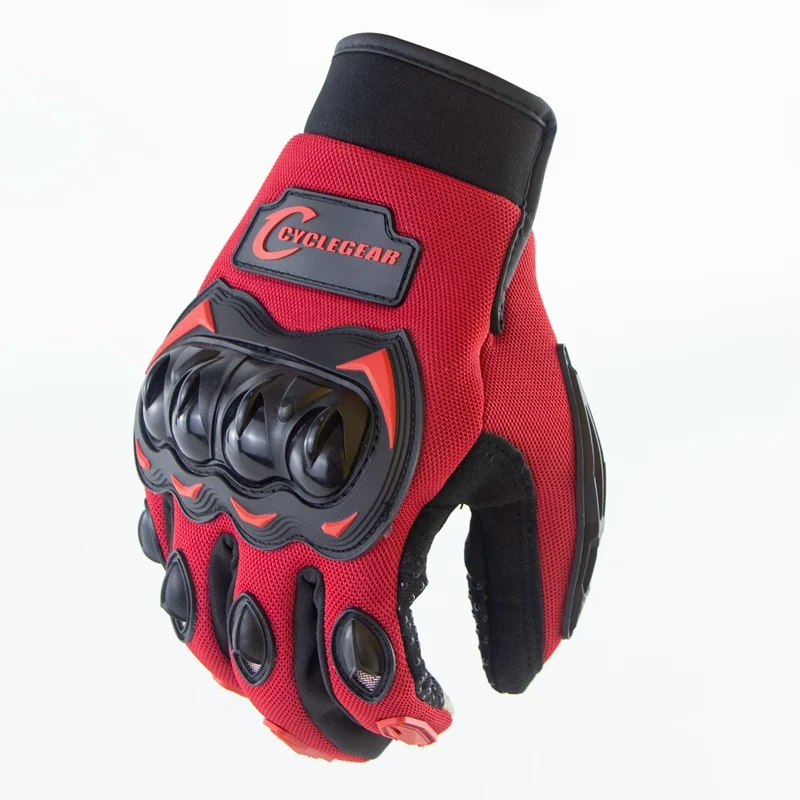 Обновленные армированные мотоциклетные перчатки с закрытыми пальцами, сенсорный экран, моторные велосипедные перчатки, велосипедные перчатки CG670