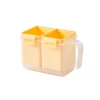 Couleur transparente + jaune
