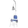 Small folding backrest version (blue)
