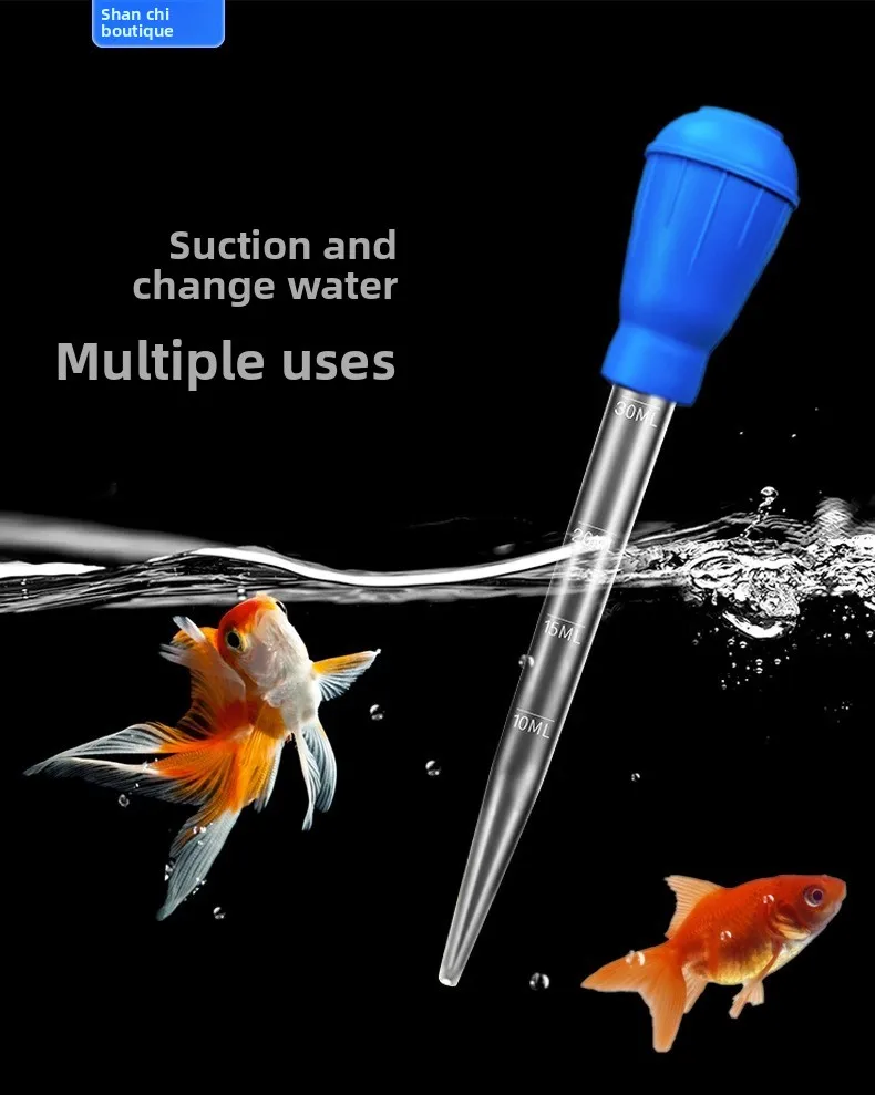 thumbnail image 2 of Lovinland] Aquarium Gravel Cleaner Fish Tank Water Changer Pump Water 2 of 10