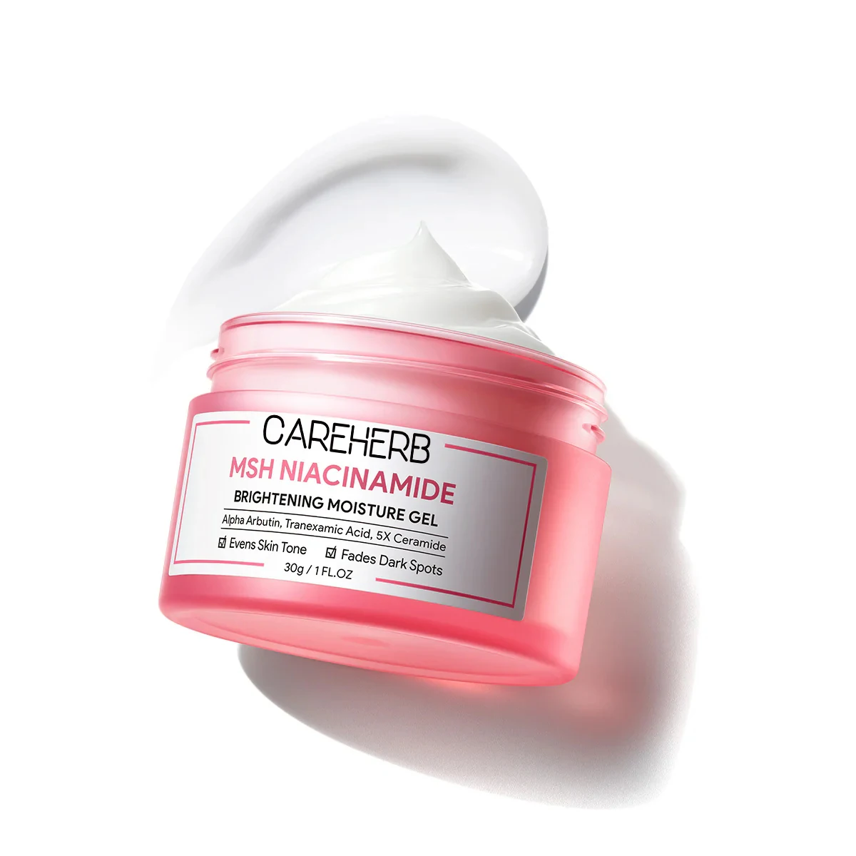 Custom Dark Spot Removing Reduce Redness Lightening MSH Niacinamide Brightening Glowing Moisture Gel Face Cream and Lotion