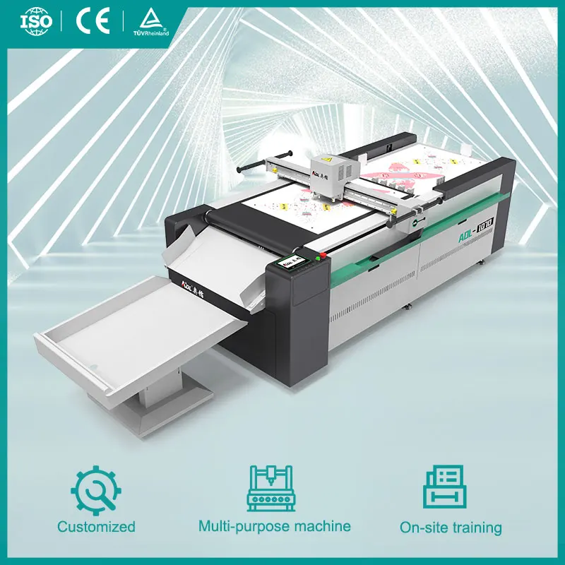 Aol 6040 Digital Paper Cardboard Cutter Die Cutting Machine Price - Buy ...