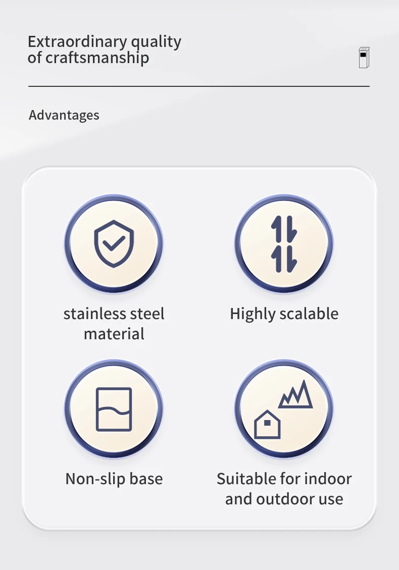 Stainless Steel Table Top Ashtray with Lid Cigarettes Windproof/Rainproof Stainless Steel Smokeless Odorless Ash Tray for Home