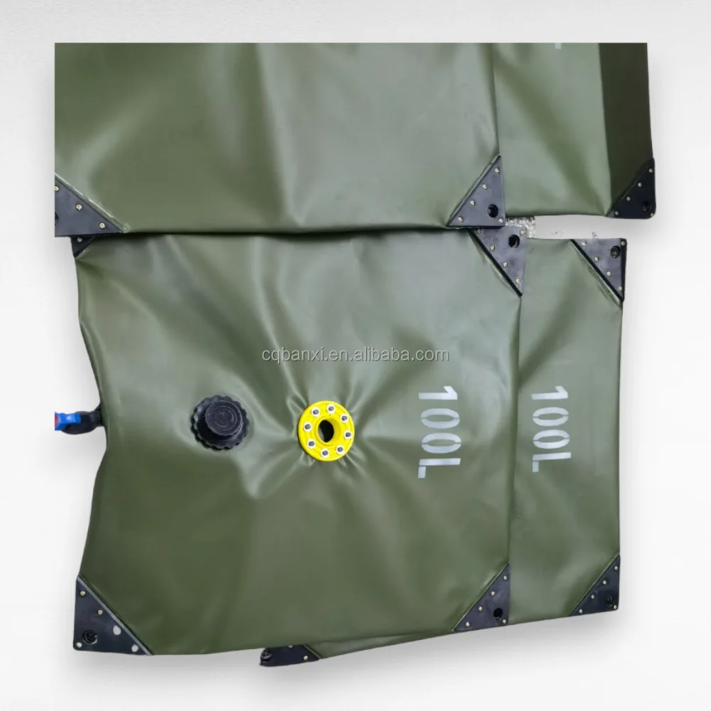 Customized Collapsible Flexible PVC/TPU Pillow Shape Water Bladder Tank Water Treatment Machinery