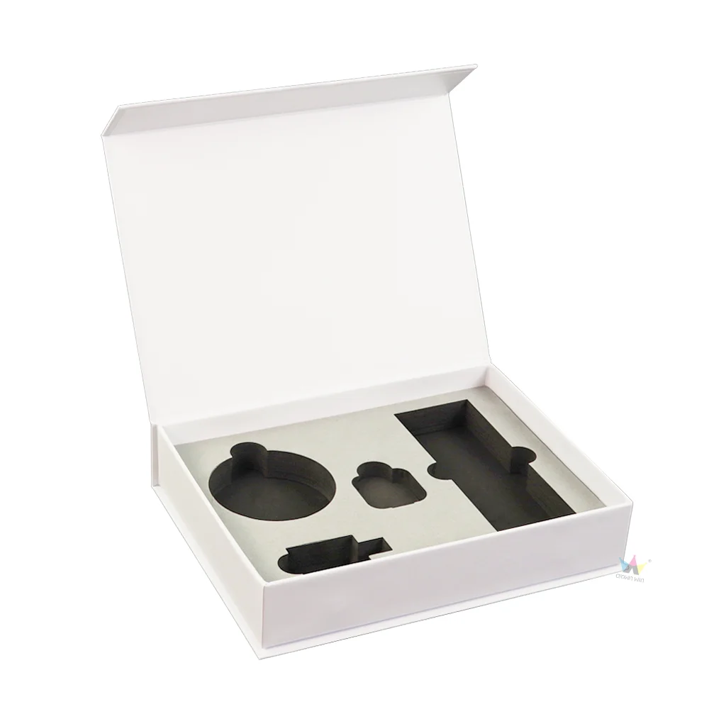 A4 Shallow Magnetic Clasp Box Home Storage Magnetic Glove Balls Box Holder Magnetized Boxes Packaging Eco Friendly