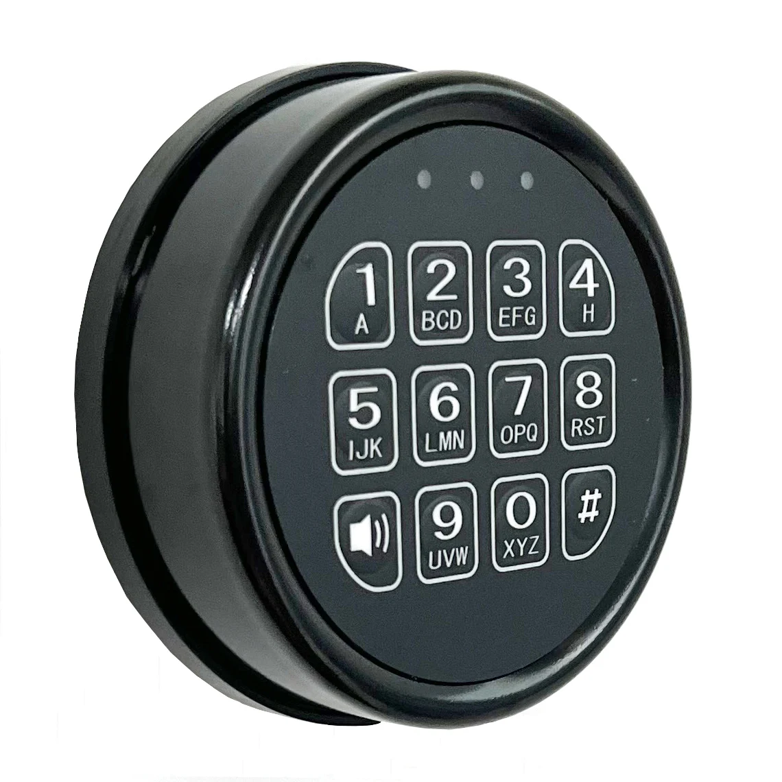 YOSEC  Digital Electronic Keypad Lock for Safes with Solenoid Lock & 2 Override Keys