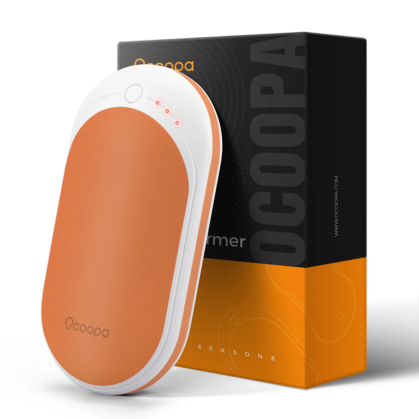 
 Amazon hot brand OCOOPA 5200 mAh Reusable Power Bank Electric Portable Heater Gift USB Rechargeable Hand Warmer for Women&Men  