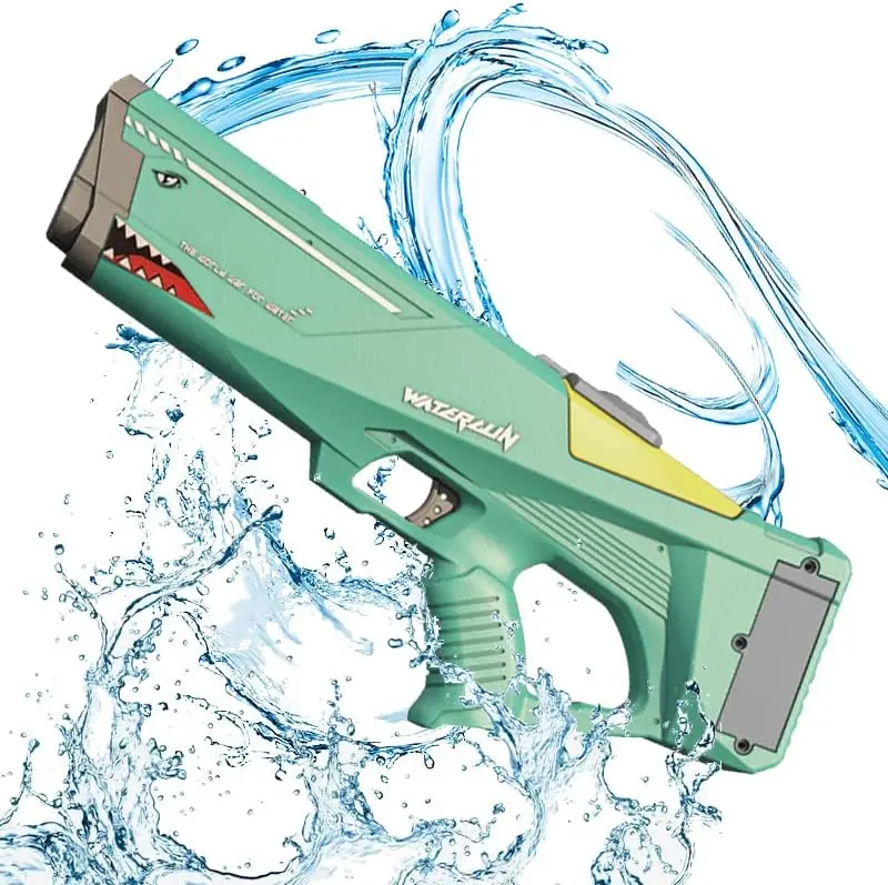 Shark Electric Water Gun For Kids Adults Automatic Water Gun Battery