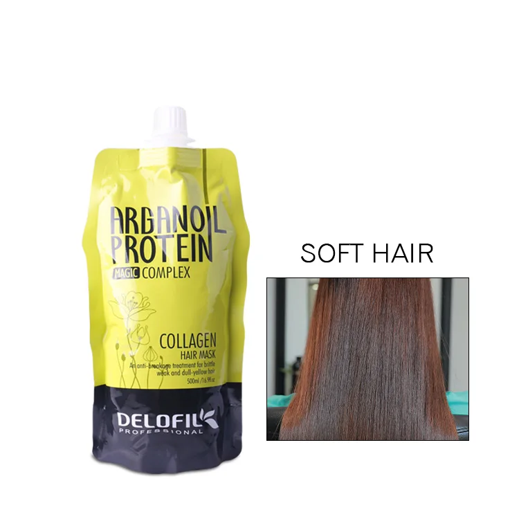 
 Кератиновый коллагеновый крем для лечения волос OEM Кератиновое лечение  