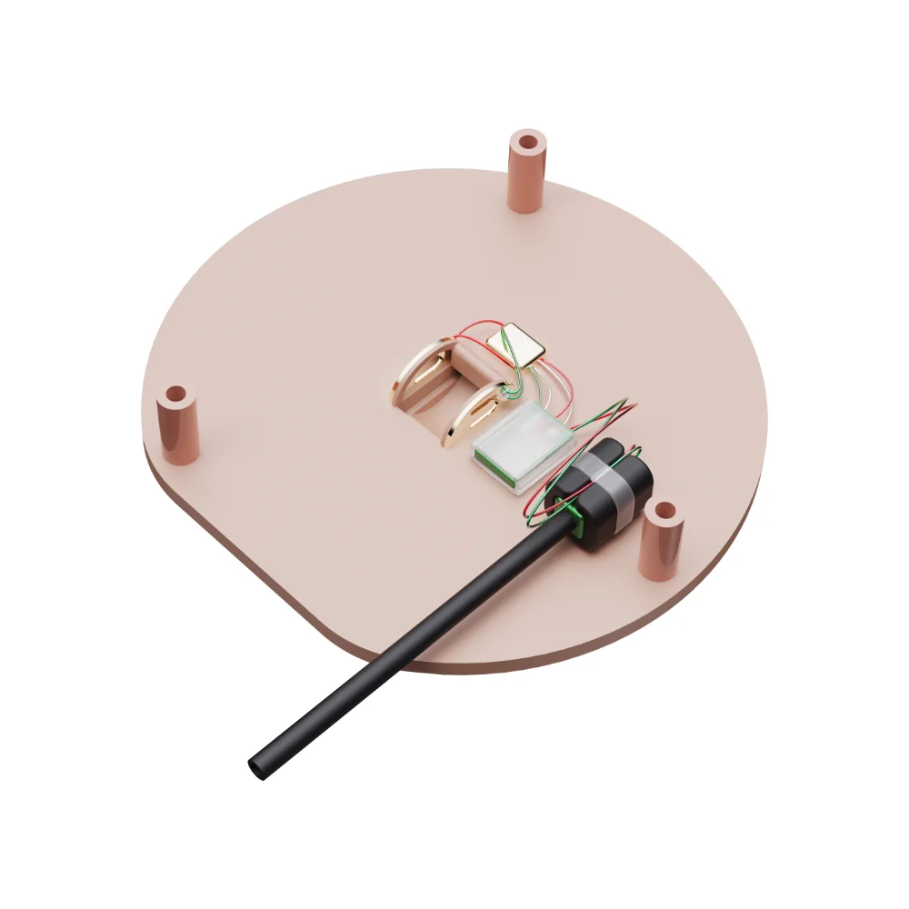 Jinghao Customized Blank Beige Color Programmable Digital ITE CIC IIC Faceplate Hearing Aids Parts Faceplates Kits