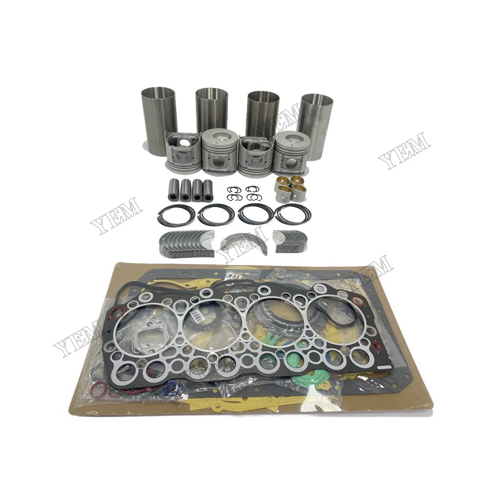 Overhaul Kit With Bearing Set Compatible for Mitsubishi 4D35 Engine Parts Best Quality 3