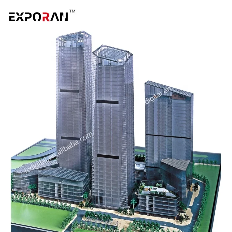 Building Model Of High Grade Office Building For Business Office Is Applicable To Real Estate Buy Superquick Card Model Railway Buildings Wooden Foam Building Blocks For Kids Toys Ho Scale Industrial Building Model