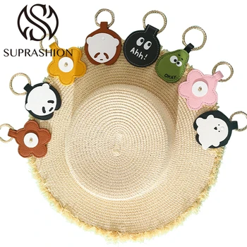 PU Leather Magnetic Cap Clip Travel Sun Protection Outdoor Sun Hat Magnetic Cap Clip Portable Storage