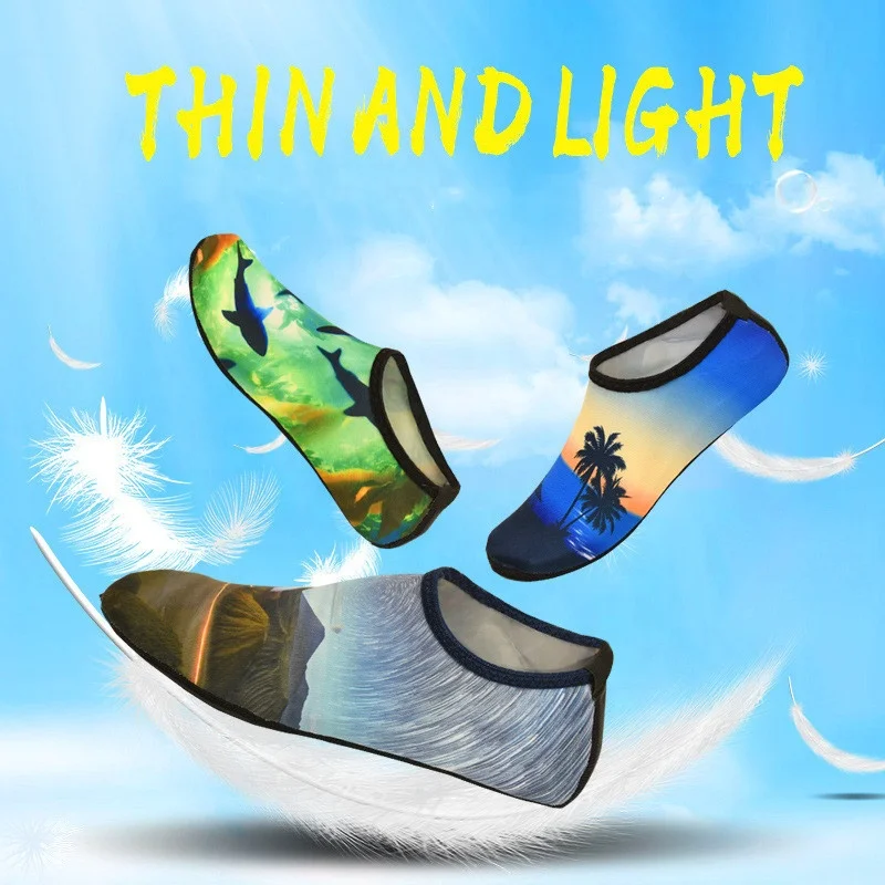 Лидер продаж мужские и женские походные водонепроницаемые ботинки для дайвинга пляжа прогулок водных видов спорта босинки быстросохнущие дышащие пляжные