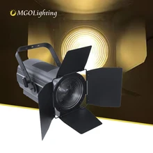 MGOLighting indoor LED 200w 300w 400w Fresnel spot light for theatre studio dmx512 led light led stage light equipment