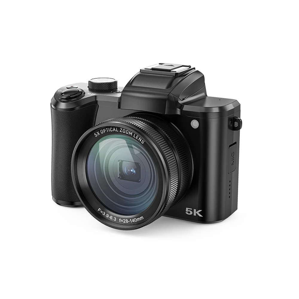 Новый дизайн 5K 64 Мп 3 0 дюймов Wi-Fi профессиональная фотокамера дорожная Двойная камера точка и съемка цифровой камеры для youtube видео