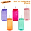 Bicchiere in vetro da 16oz per gelatina