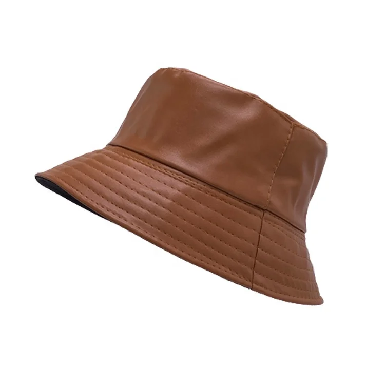 leather fisherman hat