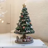 Rotating Musical Bear Christmas Tree
