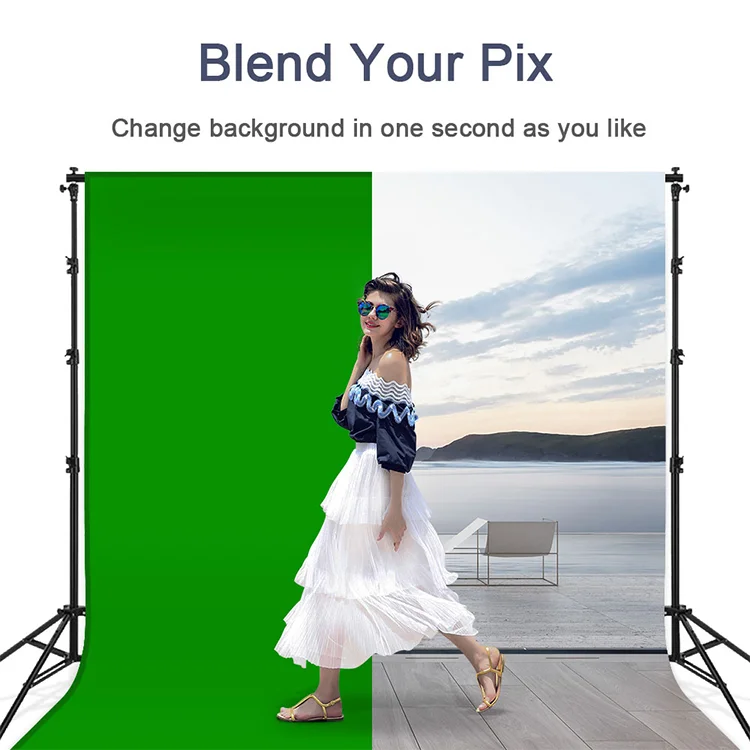 Full Studio Background Lighting Kit Photo Studio Background Cloth For