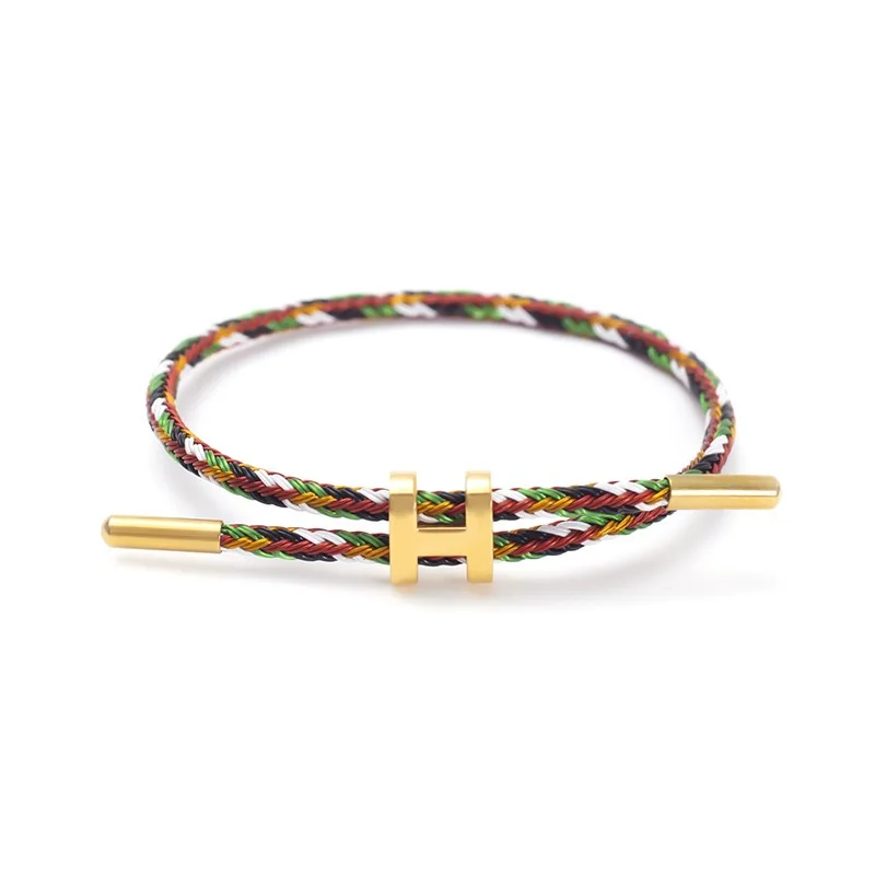 18K Gold Plated Charms Clasp Adjustable Stainless Steel Barbed Cable Wire  Bracelet - China Adjustable Bracelet and Stainless Steel Bracelet price