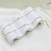 Gold porcelain white
