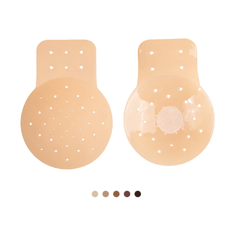 Water Proof Nipple Pasties Ultra Thin Reusable Sticky Silicone Nipple