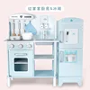 Cucina blu + frigo